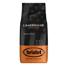 Bristot L'Americano Medium Roast - 1 kg formalet kaffe