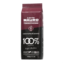 Caffè Mauro Centopercento - 1 kg kaffebønner