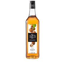 Sirup med smag af nyplukkede hasselnødder. 1L