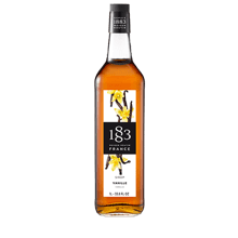 Sød vaniljesirup. 1L
