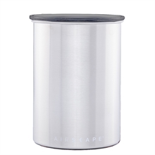 børstet stål Airscape beholder 500 gram