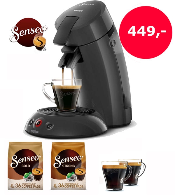 Senseo ECO Grå Kampagnetilbud