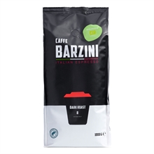 Barzini Dark Roast økologisk - 1000g kaffebønner