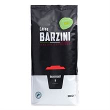 Barzini Dark Roast Øko 1kg Kaffebønner