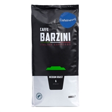 Barzini Decaf Medium Roast  - koffeinfri Kaffebønner 