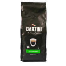 Barzini Medium Roast Espresso - 500g kaffebønner