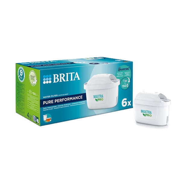 Brita Maxtra PRO Pure Performance vandfilter 6 stk.