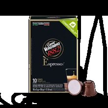 Caffe Vergnano Oro - 10 komposterbare kaffekapsler