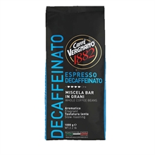 Caffè Vergnano 1kg decaffeinato kaffebønner