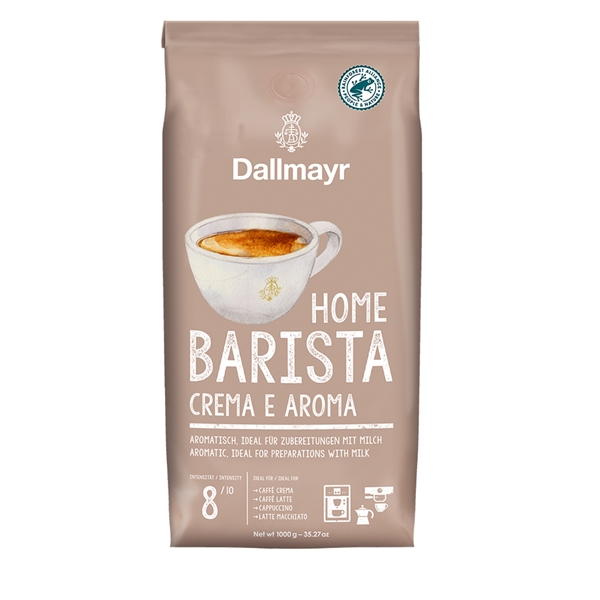 Dallmayr Home Barista Crema e Aroma - 1 kg kaffebønner