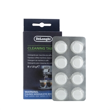 DeLonghi rengøringstabletter DLSC552 - 8 stk.