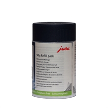 90 gram mini tabletter til genopfyldning af JURA mælkesystemrens 