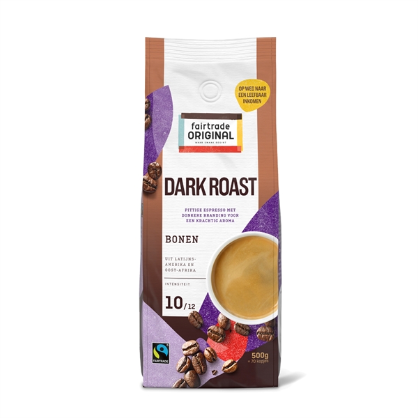 Fairtrade Original Dark Roast Espresso Kaffebønner 500 g
