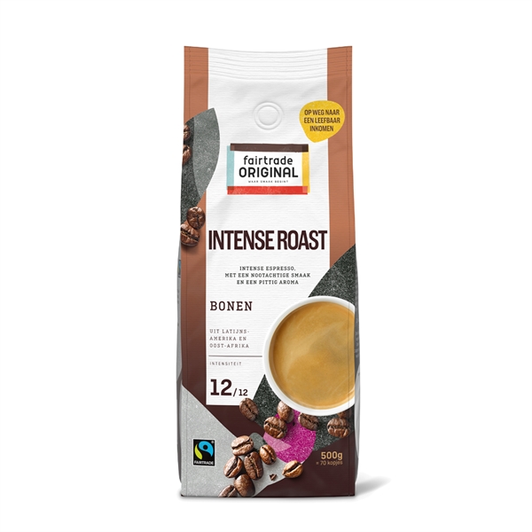Fairtrade Original Intense Roast Espresso 500g kaffebønner