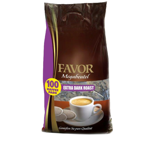 Favor Extra Dark Roast - 100 kaffepads