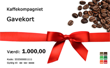Gavekort 1000 DKK