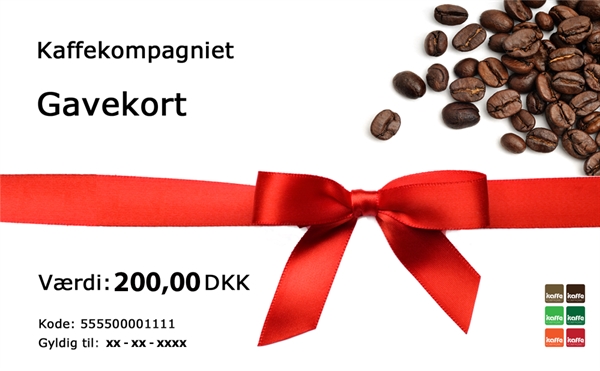 Gavekort 200 DKK