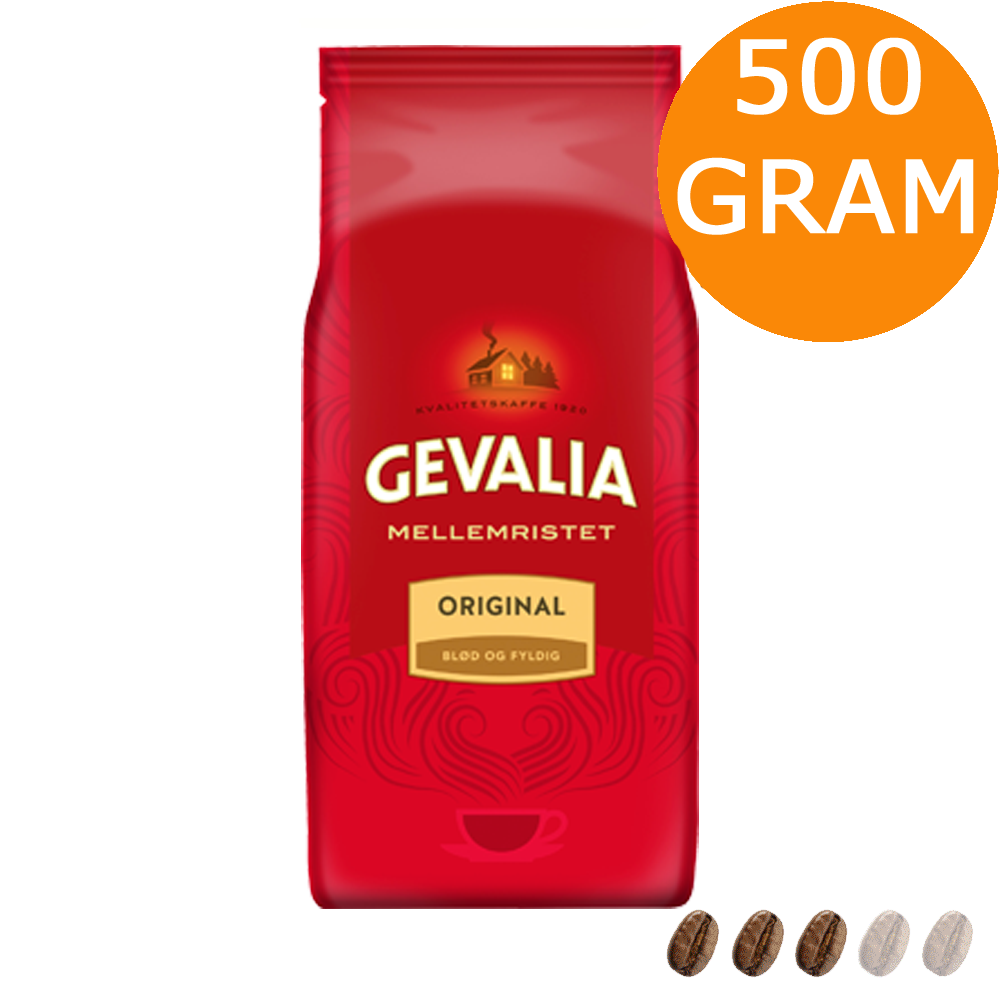 Gevalia Original Mellemristet ½kg malet