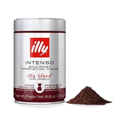 Illy Intenso Filtro malet kaffe - 250g Formalet kaffe 