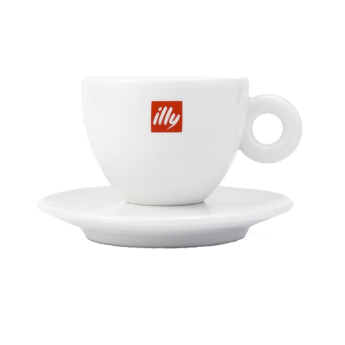 Illy cappuccino- og underkop