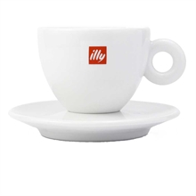 Illy cappuccino (300 ml) - og underkop