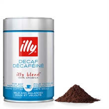 Illy Classico Decaf - 250 gr. malet kaffe 