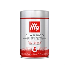 Illy Espresso Caffè Filtro - 250 g filtermalt kaffe