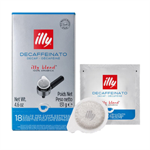 Illy Espresso Koffeinfri - 18 E.S.E. pods