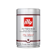 Illy Intenso Kaffebønner - Dark Roast - 250g kaffebønner