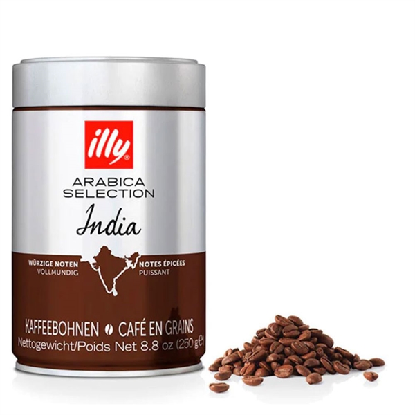 Illy Kaffebønner India - 250 gr.