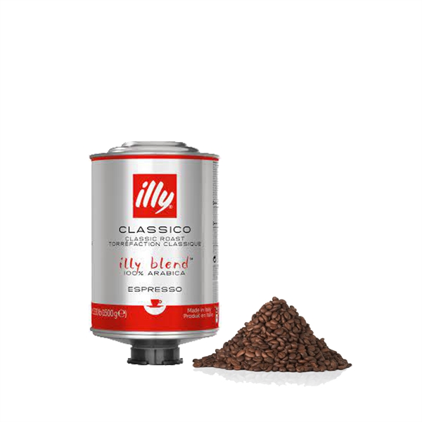 Illy Kaffebønner Medium Roast 1,5 kg beholder