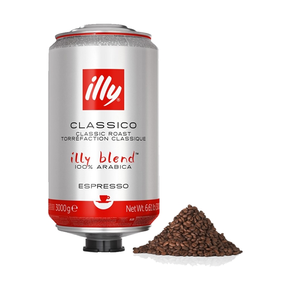 Illy Kaffebønner Medium Roast 3 kg beholder