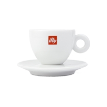 Illy lungokop (120 ml) og underkop