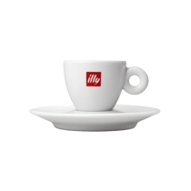 Illy espressokop og underkop