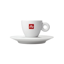 Illy espressokop (60 ml) og underkop