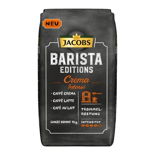 Jacobs Barista Crema Intense - 1 kg kaffebønner