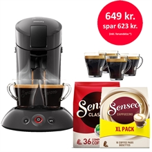 Senseo Original Cashmere/grå Kampagnetilbud