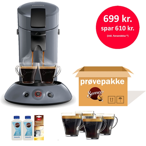 Philips Senseo Metallic Kampagnetilbud
