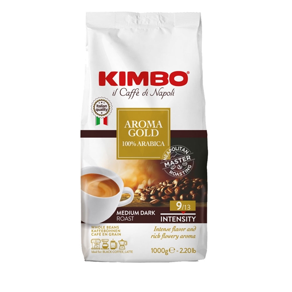 Kimbo Aroma Gold Kaffebønner 