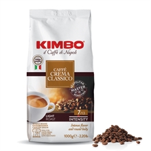 1 kilo caffe crema classico fra Kimbo