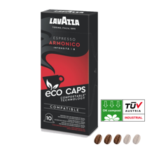 Lavazza Espresso Armonico Eco - komposterbare kaffekapsler