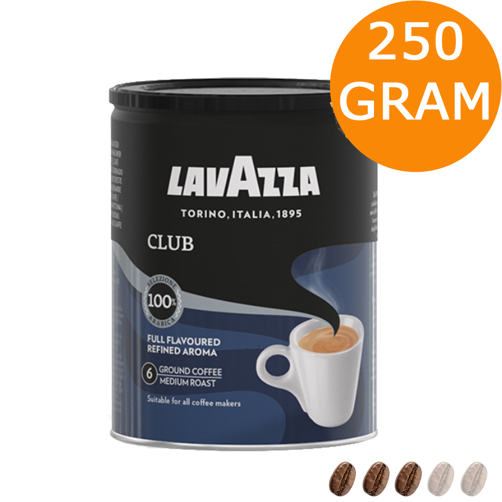 Lavazza Club Malet Kaffe i dåse - Kaffekompagniet.com