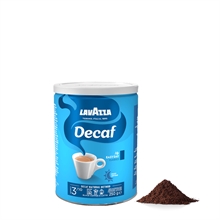 Lavazza Decaffeinato - 250g formalet kaffe i en dåse