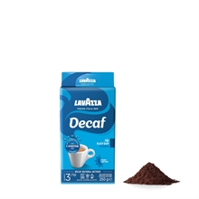 Lavazza Decaffeinato - 250g formalet koffeinfri kaffe 