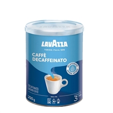 Lavazza Decaffeinato - 250 gram Formalet kaffe i dåse