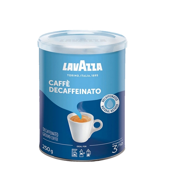 Lavazza Decaffeinato - 250 gram Formalet kaffe i dåse