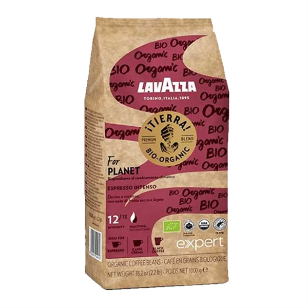 Lavazza Expert Tierra Bio Organic Intenso ØKO - 1 kg hele bønner