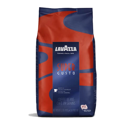 Lavazza Super Gusto - 1 kg hele bønner