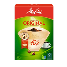 Melitta Kaffefilter Original Ubleget - 80stk