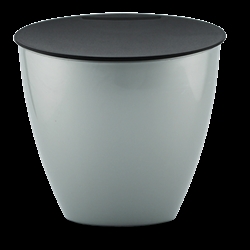 Mepal skraldespand silver